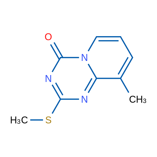 9-Methyl-2-(methylsulfanyl)-4H-pyrido[1,2-a][1,3,5]triazin-4-one 1g