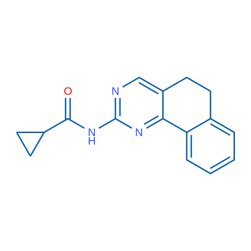 N-{5H,6H-benzo[h]quinazolin-2-yl}cyclopropanecarboxamide 1g