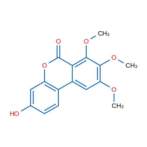 3-Hydroxy-7,8,9-trimethoxy-6H-benzo[c]chromen-6-one 1g