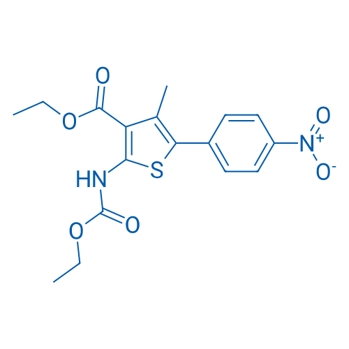 Ethyl 2-((ethoxycarbonyl)amino)-4-methyl-5-(4-nitrophenyl)thiophene-3-carboxylate 5g