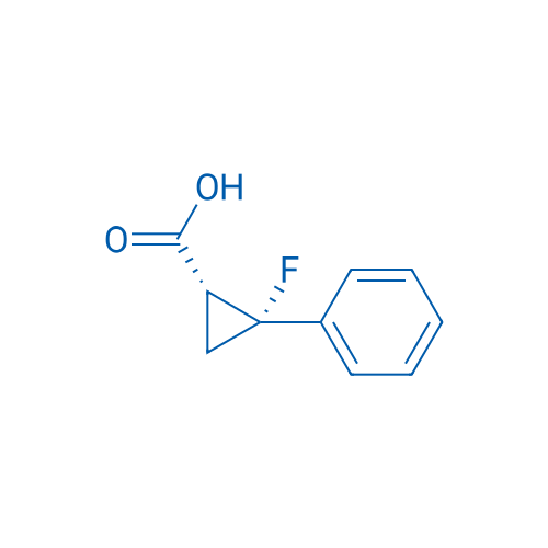 rel-(1R,2R)-2-fluoro-2-phenylcyclopropane-1-carboxylic acid 100mg