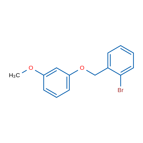1-Bromo-2-((3-methoxyphenoxy)methyl)benzene 1g