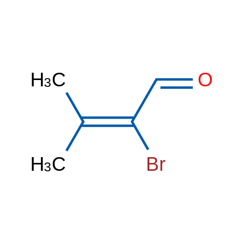 2-Bromo-3-methylbut-2-enal 1g