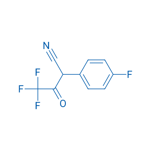 4,4,4-Trifluoro-2-(4-fluorophenyl)-3-oxobutanenitrile 250mg
