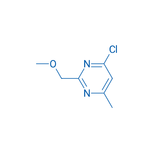 4-Chloro-2-(methoxymethyl)-6-methylpyrimidine 100mg
