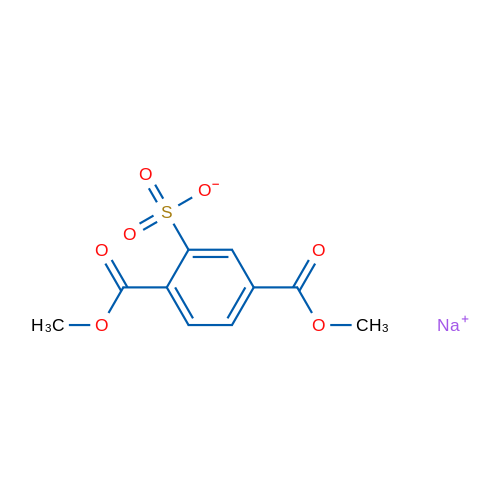 Sodium 2,5-bis(methoxycarbonyl)benzenesulfonate 1g
