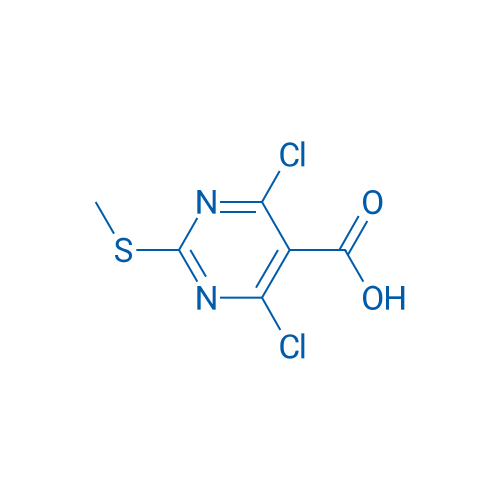 4,6-Dichloro-2-(methylthio)pyrimidine-5-carboxylic acid 1g