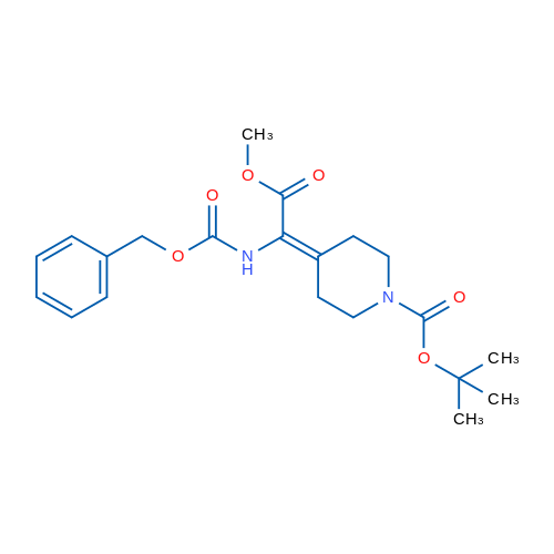 Methyl 2-(1-Boc-4-piperidylidene)-2-(Cbz-amino)acetate 5g