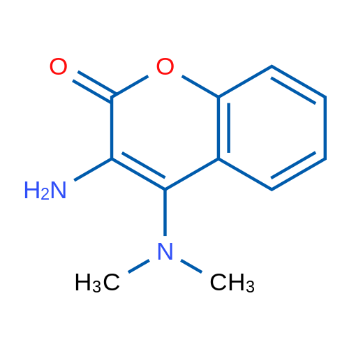 3-Amino-4-(dimethylamino)-2H-chromen-2-one 1g