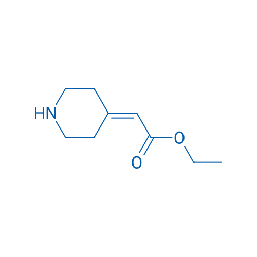 Ethyl 2-(piperidin-4-ylidene)acetate 100mg