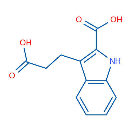 3-(2-Carboxyethyl)-1H-indole-2-carboxylic acid 5g