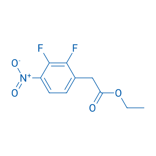 Ethyl 2-(2,3-difluoro-4-nitrophenyl)acetate 250mg