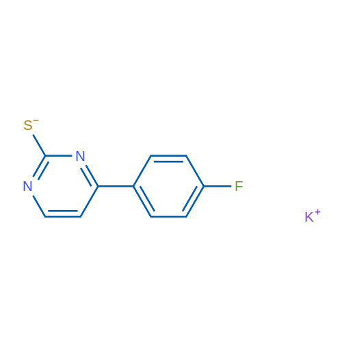 Potassium [4-(4-fluorophenyl)pyrimidin-2-yl]sulfanide 10mg