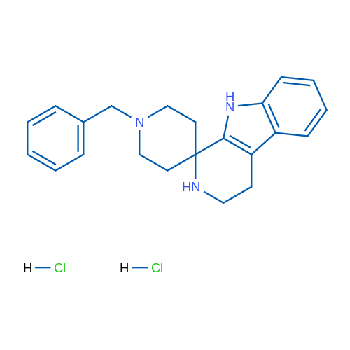1-Benzyl-2',3',4',9'-tetrahydrospiro[piperidine-4,1'-pyrido[3,4-b]indole] dihydrochloride 1g