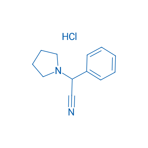 2-Phenyl-2-(pyrrolidin-1-yl)acetonitrile hydrochloride 1g