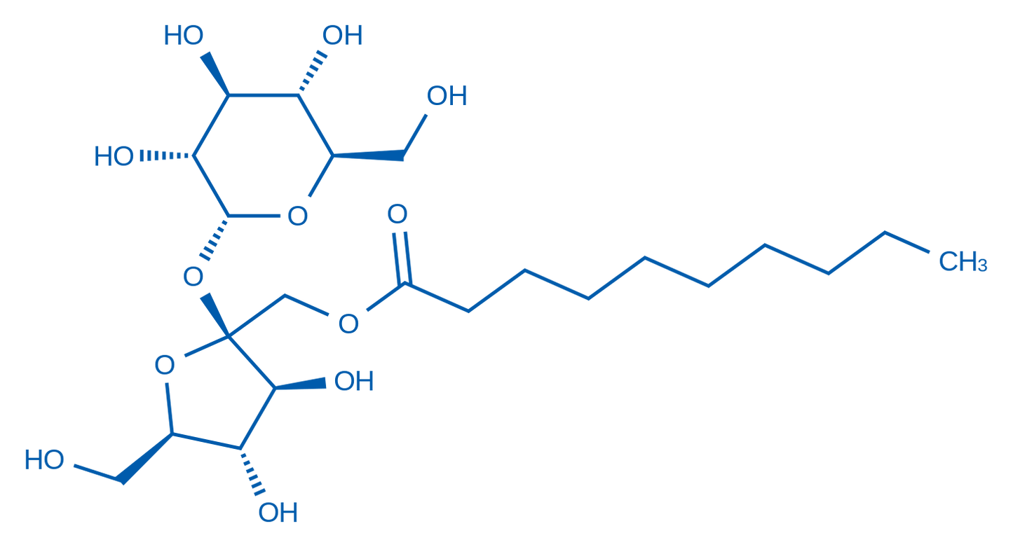 Sucrose monodecanoate 250mg