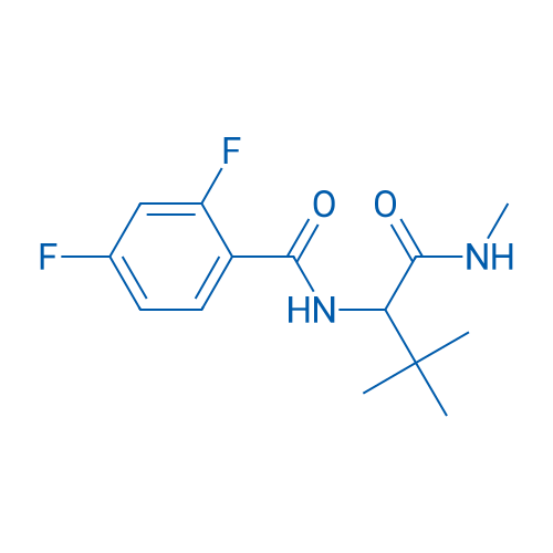 2-[(2,4-Difluorophenyl)formamido]-N,3,3-trimethylbutanamide 1g