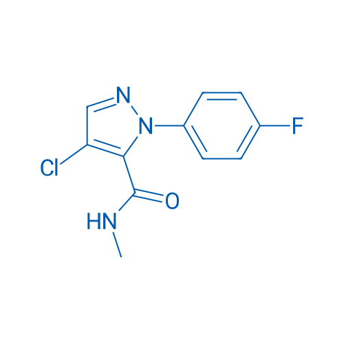 4-Chloro-1-(4-fluorophenyl)-N-methyl-1H-pyrazole-5-carboxamide 1g