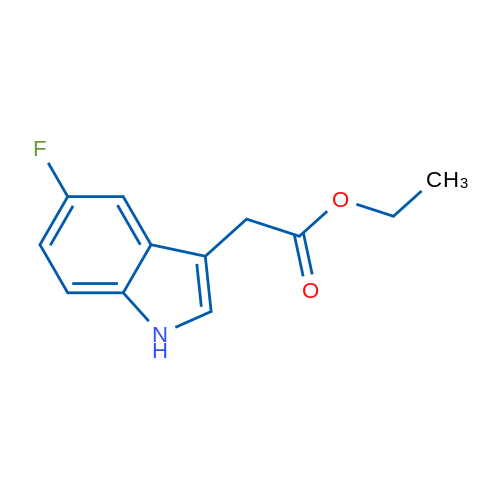 Ethyl 2-(5-fluoro-1H-indol-3-yl)acetate 1g