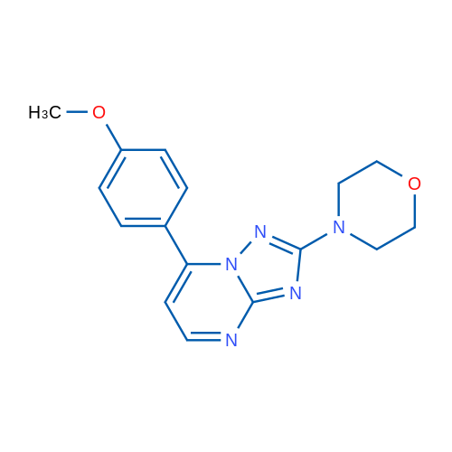 4-[7-(4-Methoxyphenyl)-[1,2,4]triazolo[1,5-a]pyrimidin-2-yl]morpholine 1g