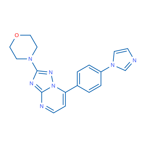 4-{7-[4-(1H-imidazol-1-yl)phenyl]-[1,2,4]triazolo[1,5-a]pyrimidin-2-yl}morpholine 1g