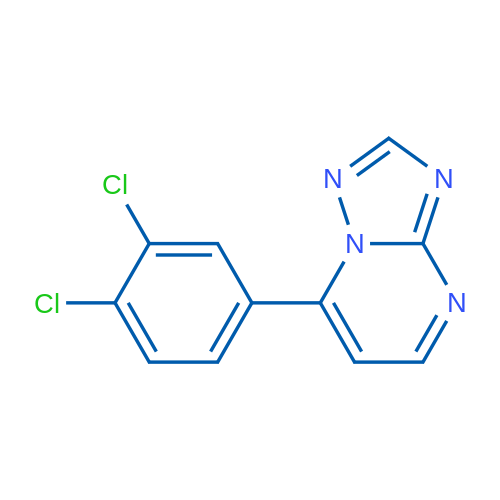 7-(3,4-Dichlorophenyl)-[1,2,4]triazolo[1,5-a]pyrimidine 1g