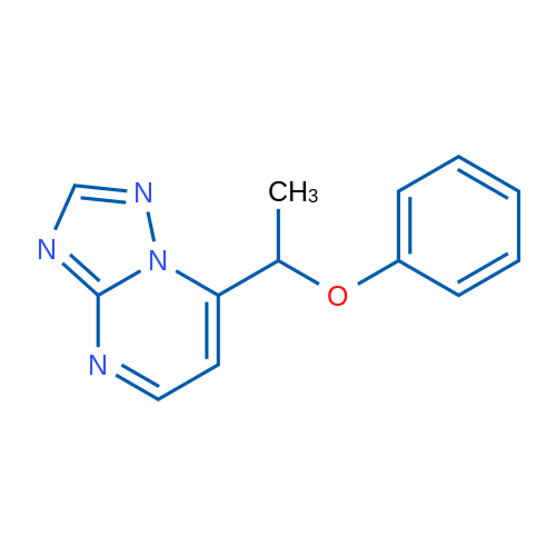 7-(1-Phenoxyethyl)-[1,2,4]triazolo[1,5-a]pyrimidine 1g