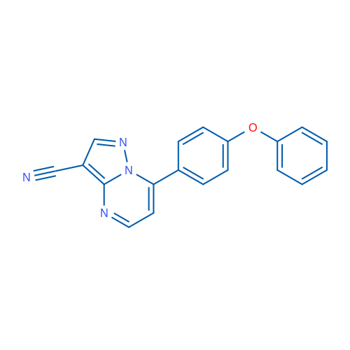 7-(4-Phenoxyphenyl)pyrazolo[1,5-a]pyrimidine-3-carbonitrile 1g