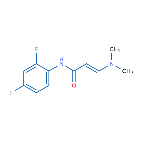 (2E)-N-(2,4-Difluorophenyl)-3-(dimethylamino)prop-2-enamide 1g