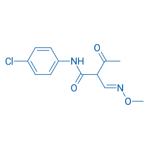 N-(4-Chlorophenyl)-2-[(1E)-(methoxyimino)methyl]-3-oxobutanamide 1g