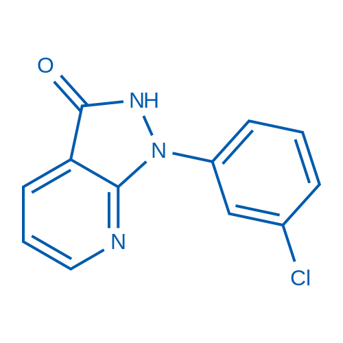 1-(3-Chlorophenyl)-1H,2H,3H-pyrazolo[3,4-b]pyridin-3-one 10mg