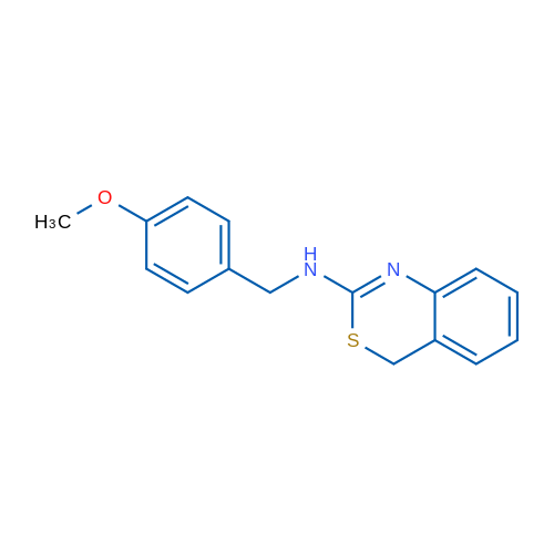 N-[(4-Methoxyphenyl)methyl]-4H-3,1-benzothiazin-2-amine 1g