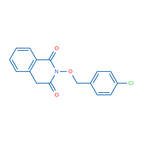 2-[(4-Chlorophenyl)methoxy]-1,2,3,4-tetrahydroisoquinoline-1,3-dione 1g