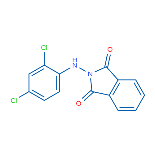 2-[(2,4-Dichlorophenyl)amino]-2,3-dihydro-1H-isoindole-1,3-dione 1g