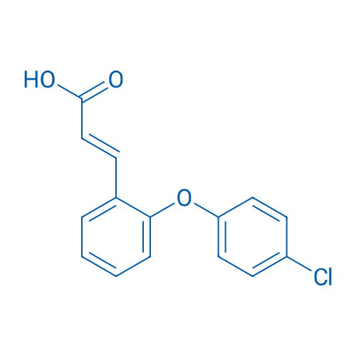 3-[2-(4-Chlorophenoxy)phenyl]acrylic acid 1g