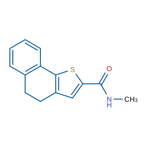 N-Methyl-4H,5H-naphtho[1,2-b]thiophene-2-carboxamide 1g