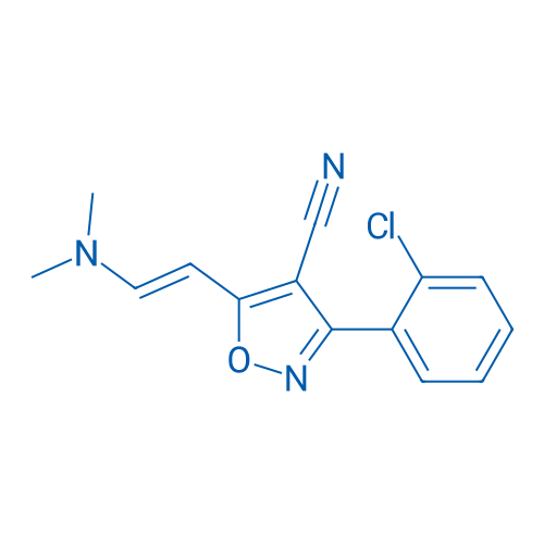 3-(2-Chlorophenyl)-5-[(E)-2-(dimethylamino)ethenyl]-1,2-oxazole-4-carbonitrile 1g