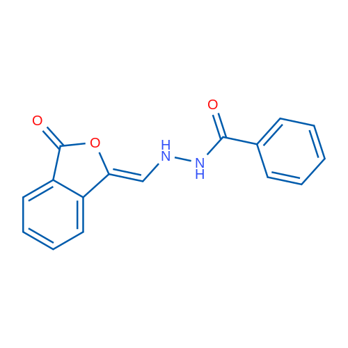 N'-{[(1Z)-3-oxo-1,3-dihydro-2-benzofuran-1-ylidene]methyl}benzohydrazide 1g