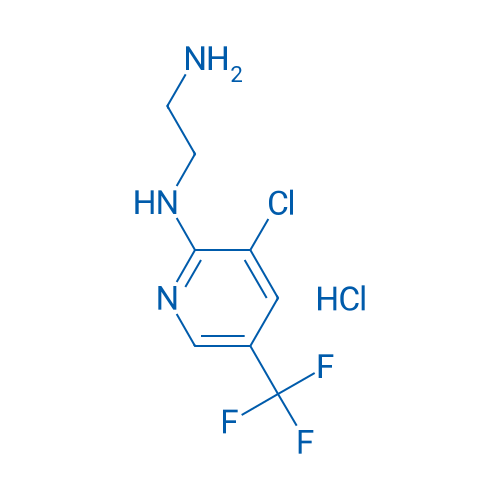 N1-[3-Chloro-5-(trifluoromethyl)pyridin-2-yl]ethane-1,2-diamine hydrochloride 1g