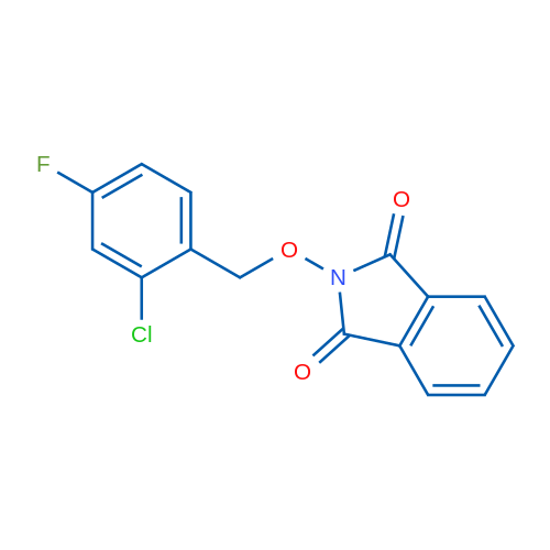 2-[(2-Chloro-4-fluorophenyl)methoxy]-2,3-dihydro-1H-isoindole-1,3-dione 1g
