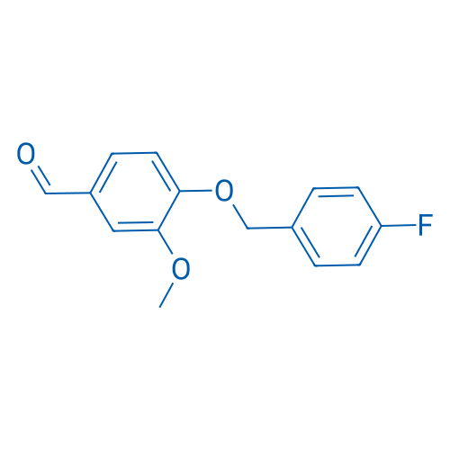 4-((4-Fluorobenzyl)oxy)-3-methoxybenzaldehyde 250mg