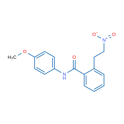 N-(4-Methoxyphenyl)-2-(2-nitroethyl)benzamide 1g