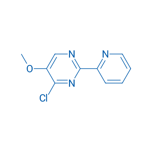 4-Chloro-5-methoxy-2-(pyridin-2-yl)pyrimidine 100mg