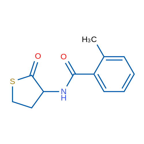 2-Methyl-N-(2-oxothiolan-3-yl)benzamide 1g