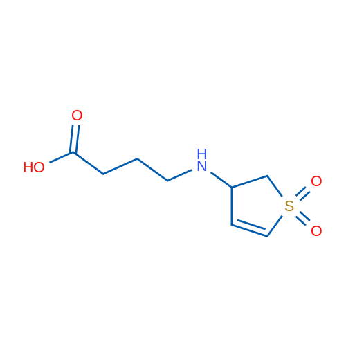4-((1,1-Dioxido-2,3-dihydrothiophen-3-yl)amino)butanoic acid 5g