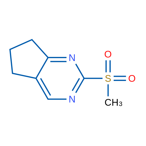 2-(Methylsulfonyl)-6,7-dihydro-5H-cyclopenta[d]pyrimidine 1g