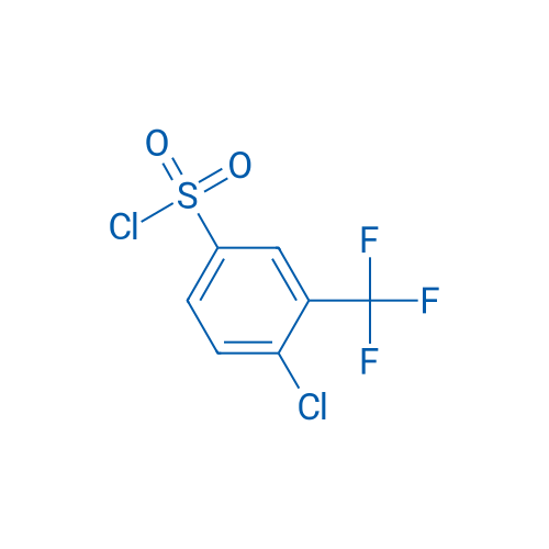4-Chloro-3-(trifluoromethyl)benzenesulfonyl Chloride 5g