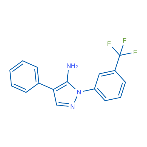 4-Phenyl-1-[3-(trifluoromethyl)phenyl]-1H-pyrazol-5-amine 1g