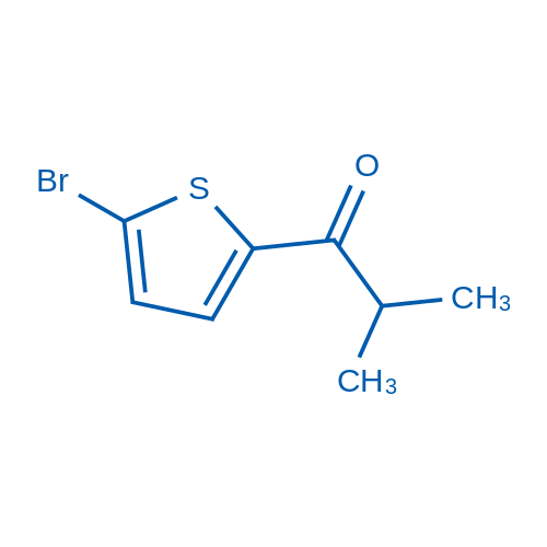 1-(5-Bromothiophen-2-yl)-2-methylpropan-1-one 1g