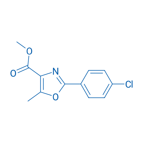 Methyl 2-(4-chlorophenyl)-5-methyloxazole-4-carboxylate 1g